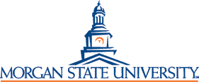 Morgan State University long logo